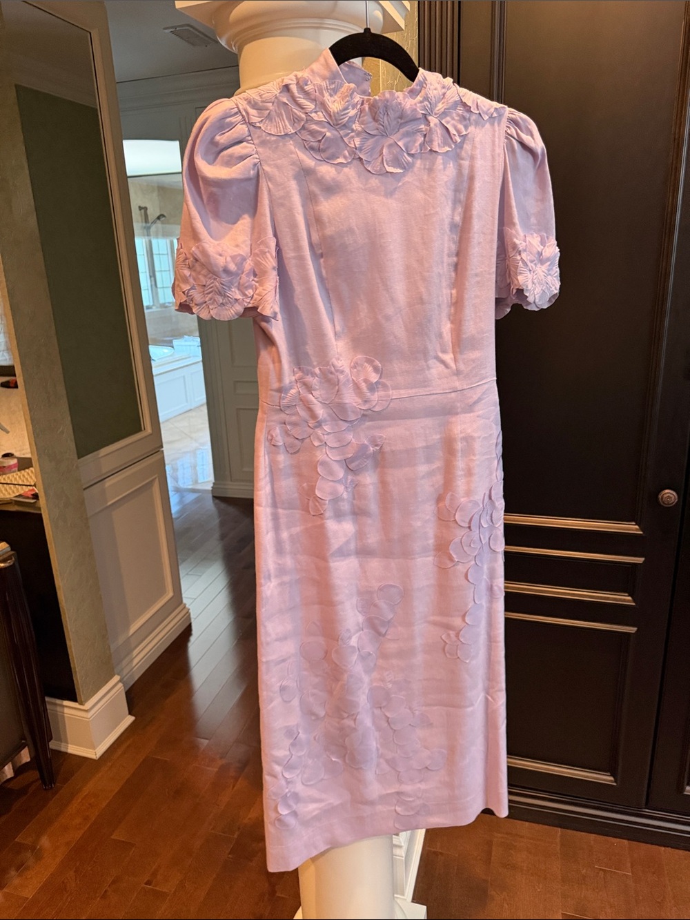ANTONIO MELANI Pale Lavender Evening Top